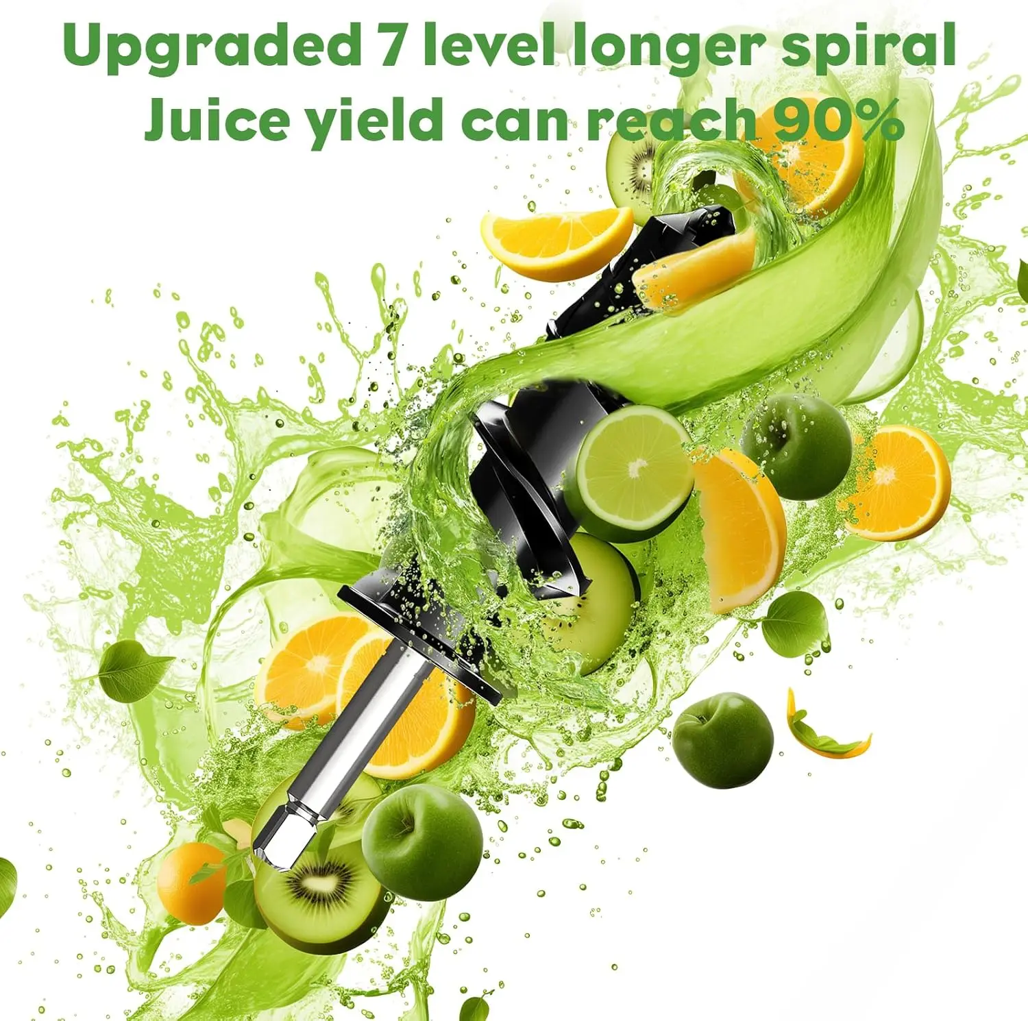 Masticating Juicer Attachment for  Mixer, Cold Press Juicer, Masticating Juice Accessories and Attachments for kitchen Aid, Mast