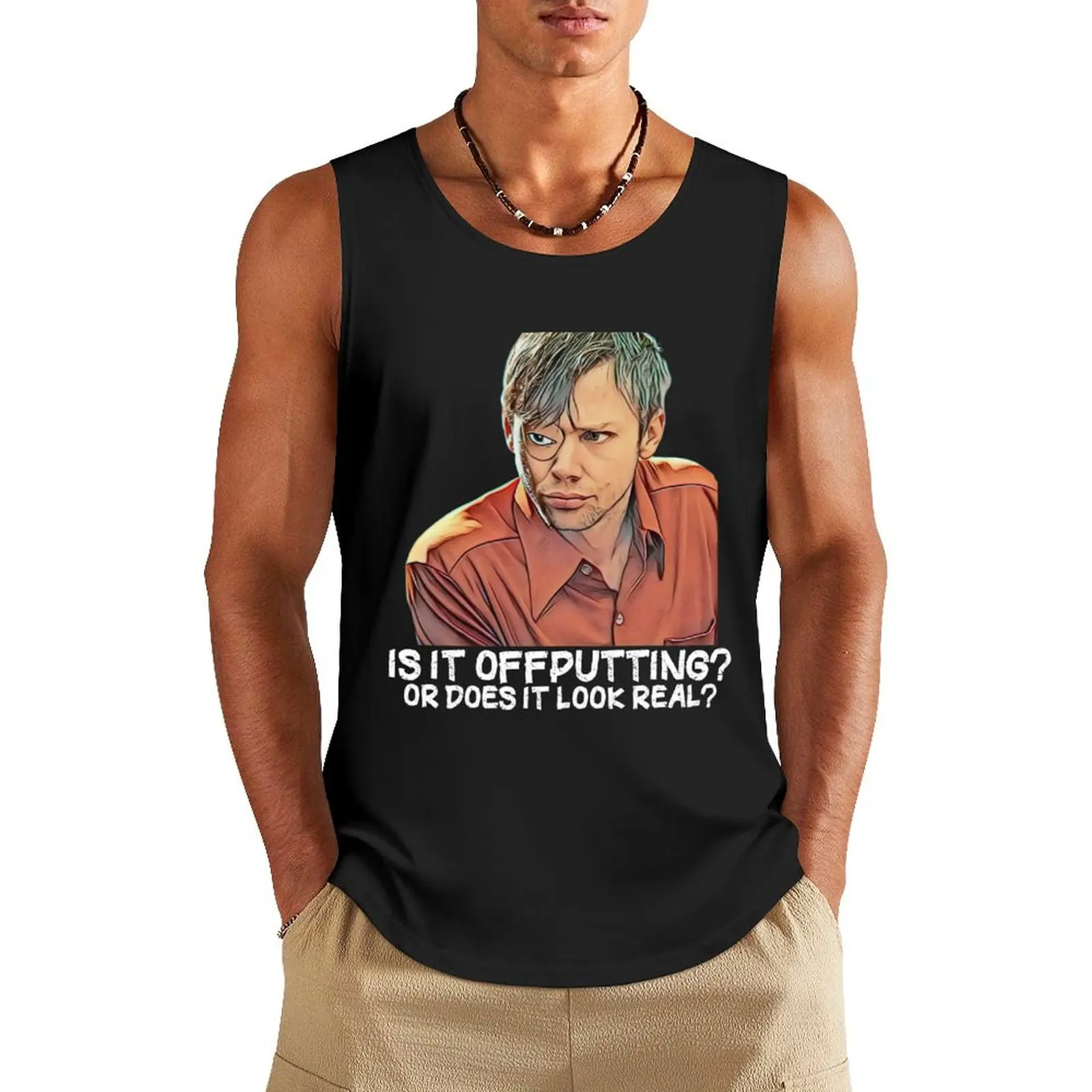 Liam McPoyle - is it offputting Tank Top summer clothes men 2024 t-shirt gym man Top summer