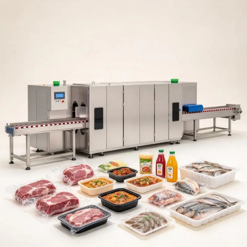 High Pressure Pasteurization Machine PLC HPP Sterilization Machine Adjustable Capacity for Fruit Pulp Processing