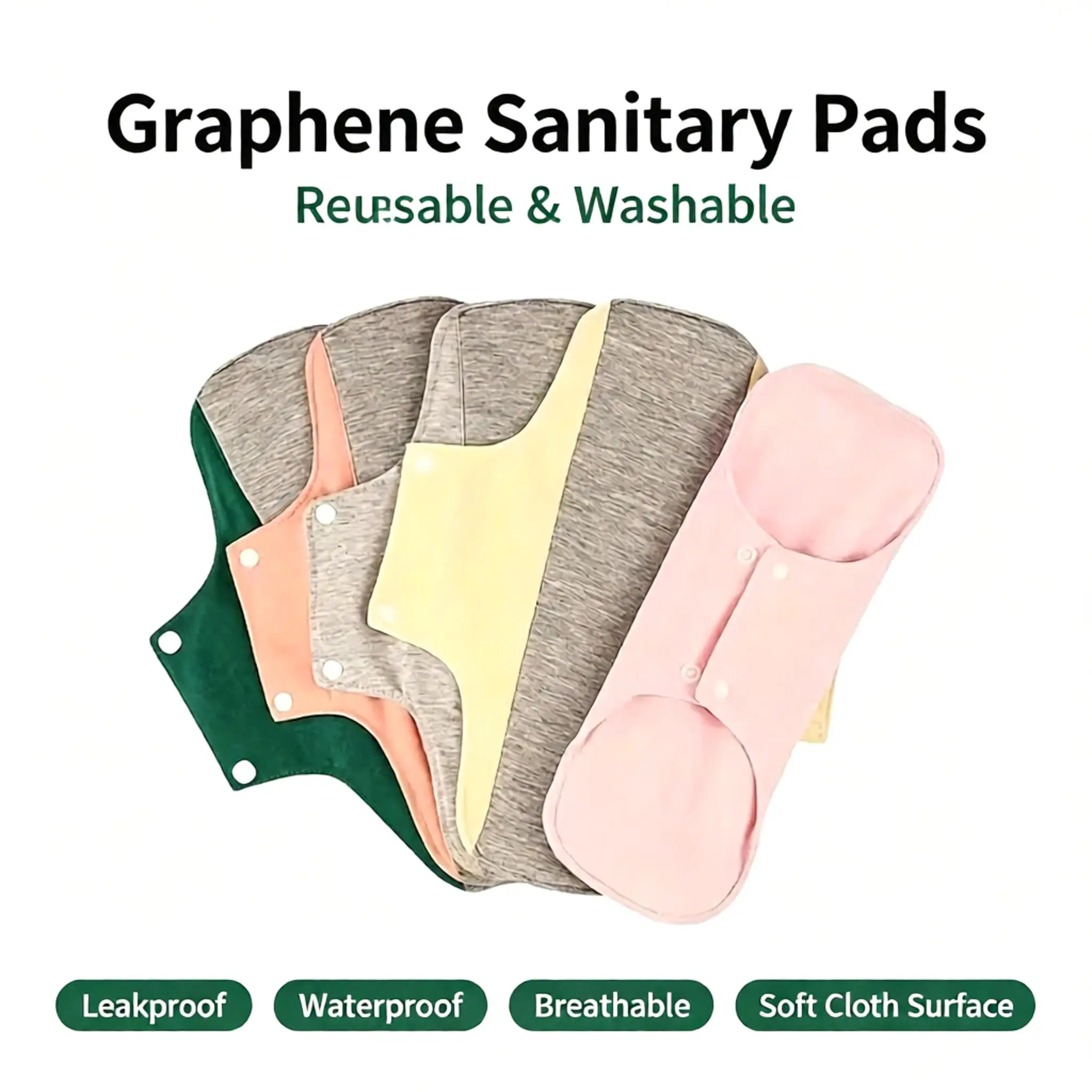 absorventes-higienicos-reutilizaveis-de-grafeno-lavaveis-5-pecas-cor-solida-absorventes-menstruais-a-prova-de-vazamentos-impermeaveis-respiraveis-pos-parto