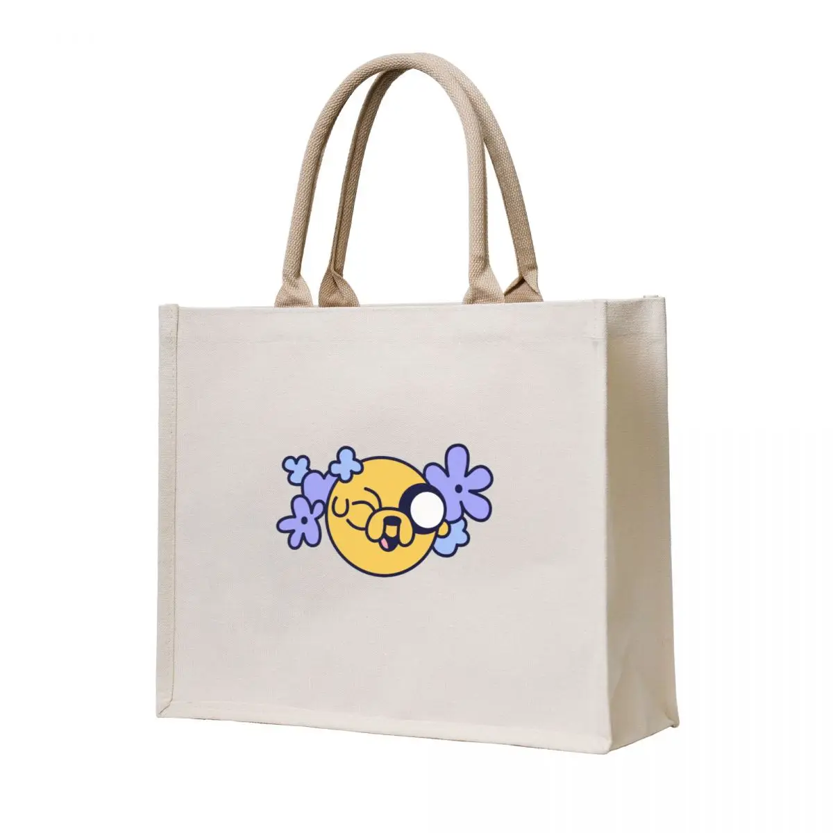 

Adventure Time - Jake Flower Tattoo Tote Bag Handbags Lady bags ecological bags Handbags women