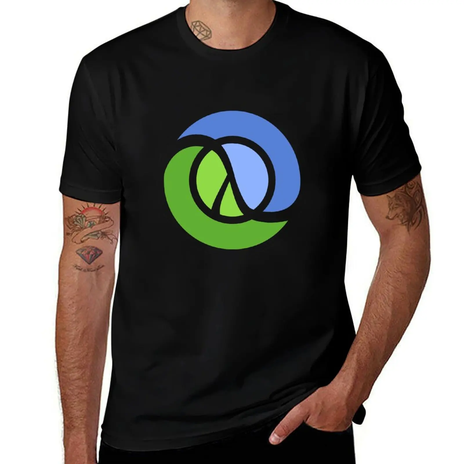 Clojure Programming Language Cut-Out Logo T-Shirt Moisture Control Sports Tee T-Shirt