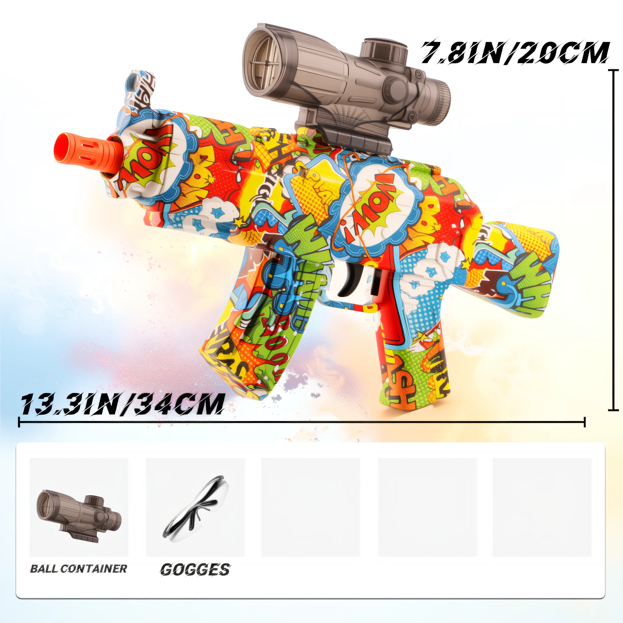 Ak-高速電気ボールブラスター、子供と大人のための楽しみ、屋 - Party Games Bomb のレビューと価格