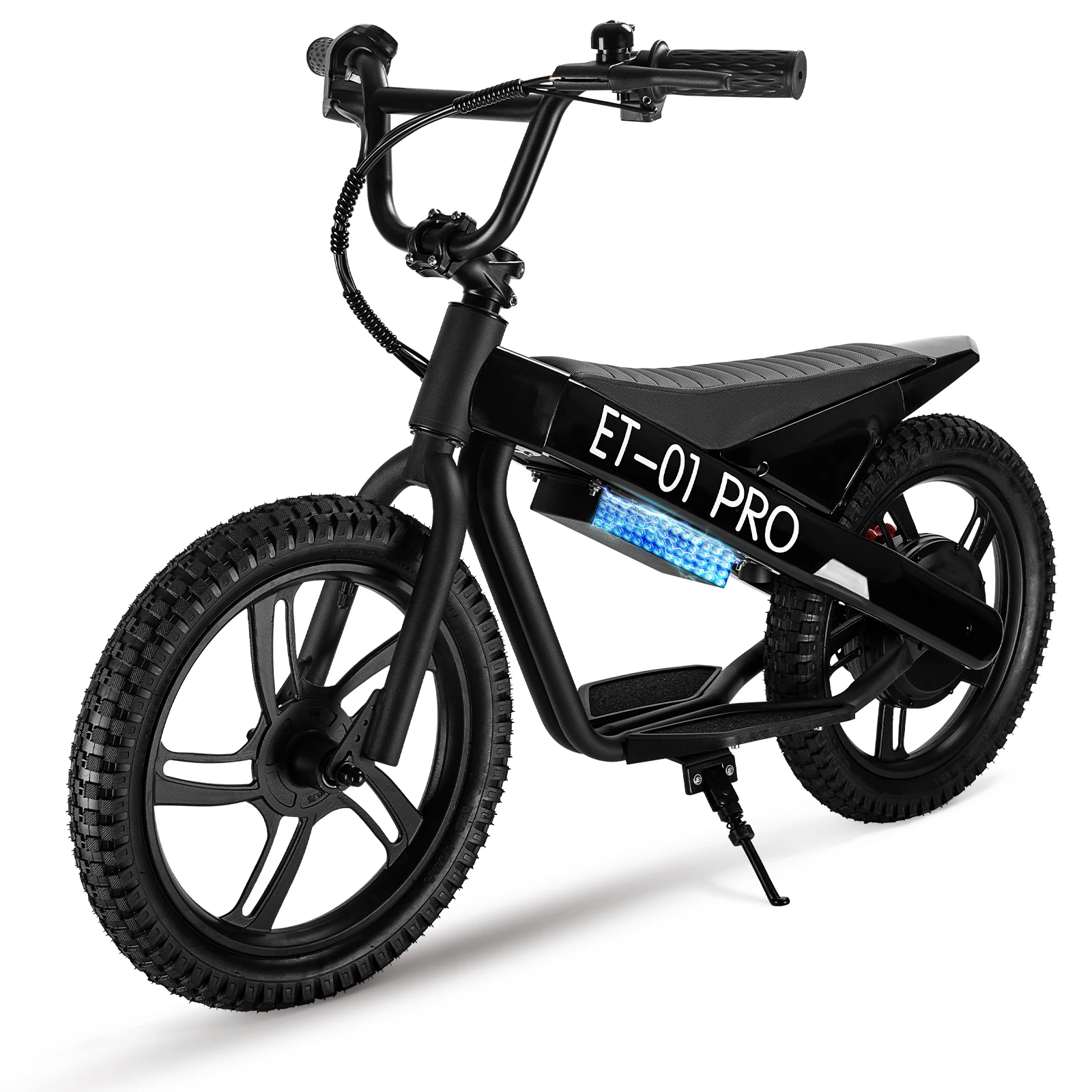 DUODIAN ET-01Pro Electric Bike for Kids, 350W Electric Balance Bike,36V 5.2-7.8Ah, 16" Pneumatic Tire with Dual Brake, 3 Speed Modes Kid Electric Motorcycle