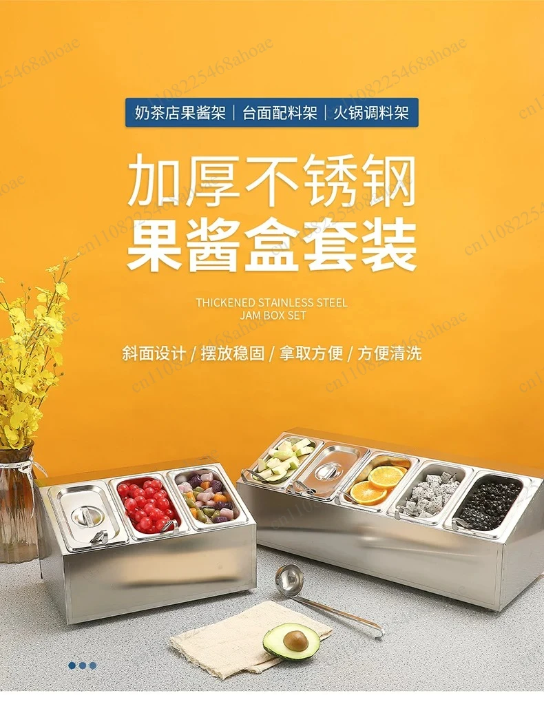 Kitchen Seasoning Storage Rack, Small Ingredient Sauce Condiment Box Multifunctional Spice Organizer For Home Restaurant Use