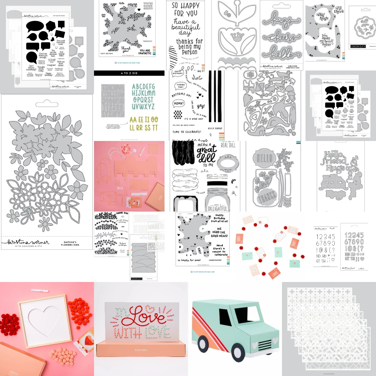 

Heirloom Bundle Stamps 2026 NEW Cutting Dies Scrapbook Diary Decoration Stencil Embossing Template DIY Greeting Card Handmade