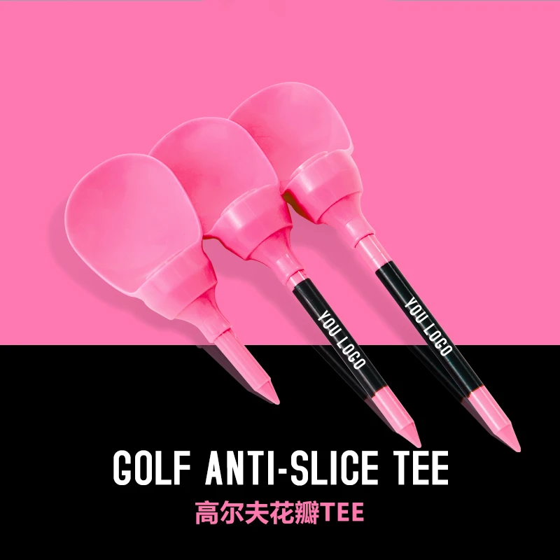 Golf Petal Shaped Golf Ball Seat Limited Edition Golf Ball Seat Wholesale of Golf Accessories Set of 8 Pieces
