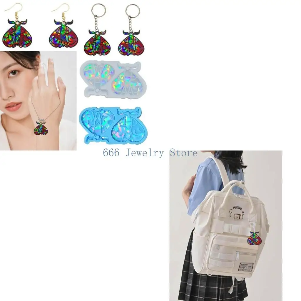 

F2TD силиконовая форма для сережек-бабочек, формы для эпоксидной смолы, ювелирные изделия, литье, ушные крючки, сделай сам