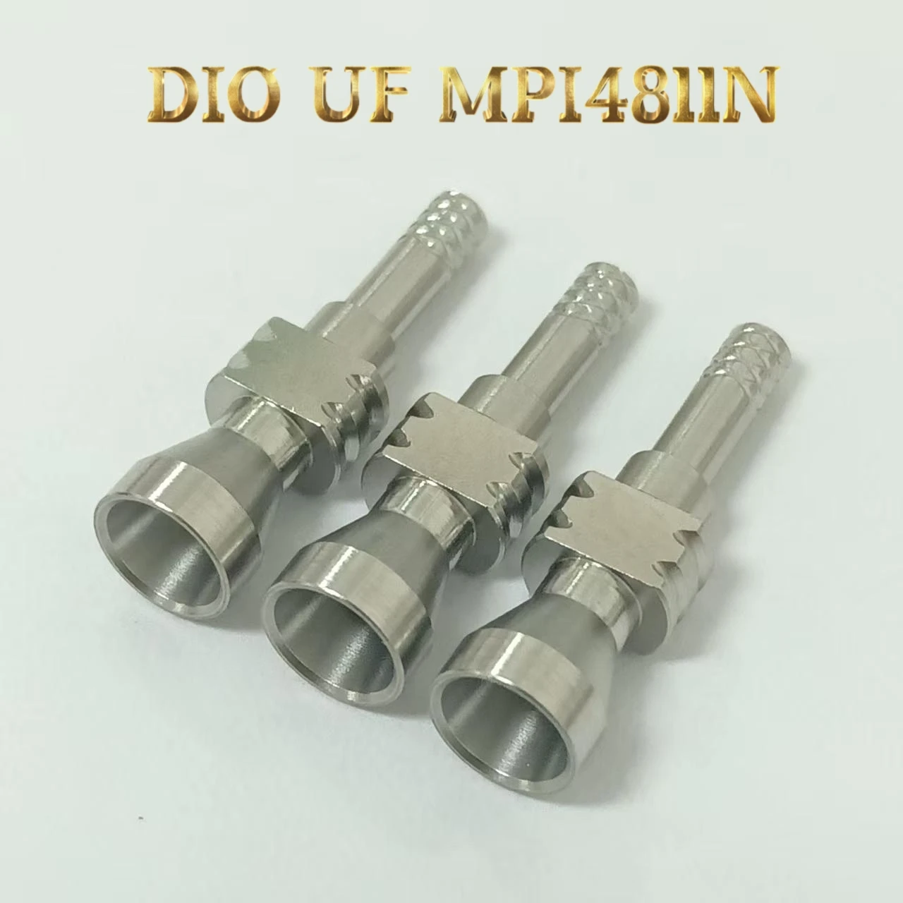 Compatible with Korea's Dio Implant System Uf Series Composite Window-Opening Transfer Rod, Dental Implant Impression Rod, Medical-Grade Pure Titanium, Precision Machined, Tapered, Gap-Free Impression-Taking, Stable and Non-Offset, with Dedicated Replacement Impression Replica for Clear and Precise Impression-Taking, Smooth and Convenient Clinical Operation, Corrosion-Resistant, Biocompatible, Complete Range of Lengths and Specifications, Suitable for Dental Clinics and Technician Offices, Implant Restoration Accessories, Source Factory Precision Manufacturing, Direct Delivery from Stock