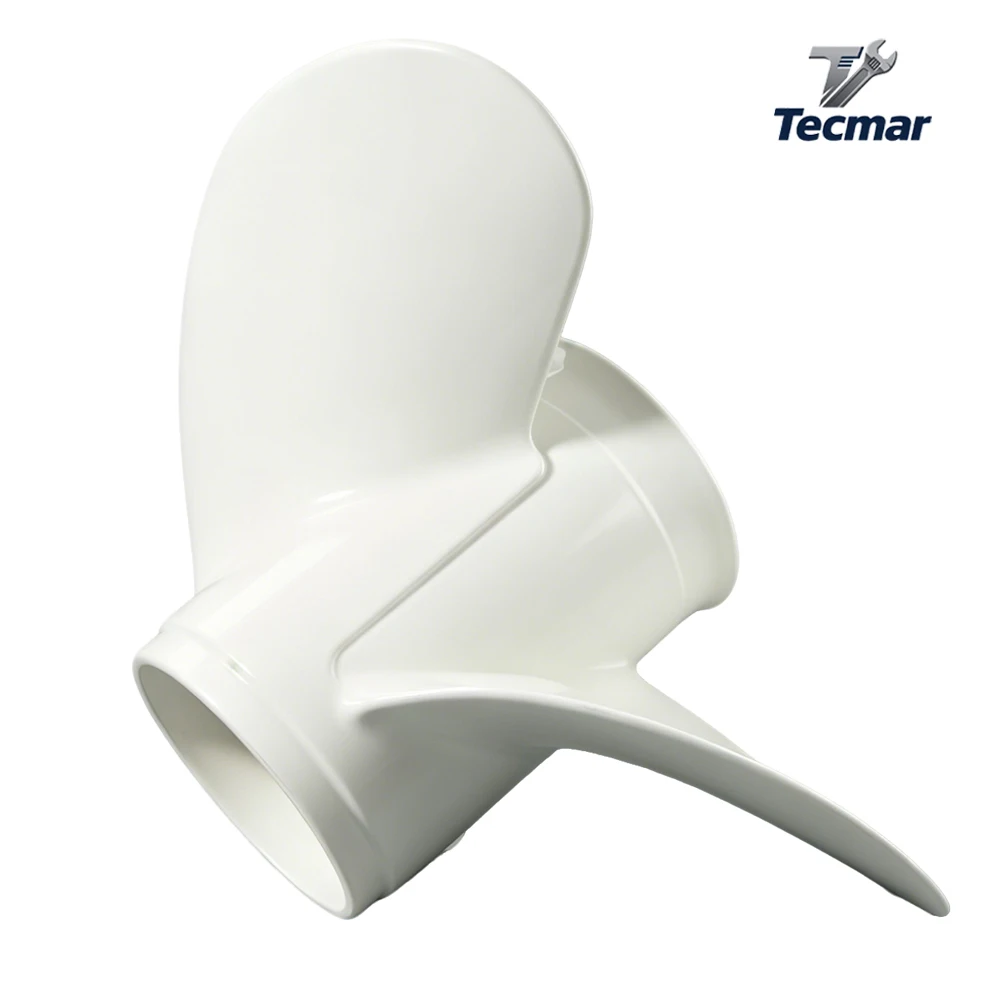 Boat Propeller 13 1/2x14 for Yamaha 50 60 70 75 80 85 90 100 115 130HP Outboard Engine Aluminum Alloy Screw 3 Blade 8 Spline 68V view 6