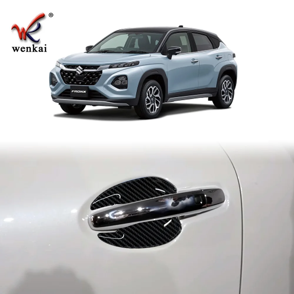 

Для Suzuki Fronx WDB3S WEB3S 2025 2026, хромированная дверная ручка из АБС-пластика, крышка чашки, полость, накладка, вставка, защелка, формовочный гарнир