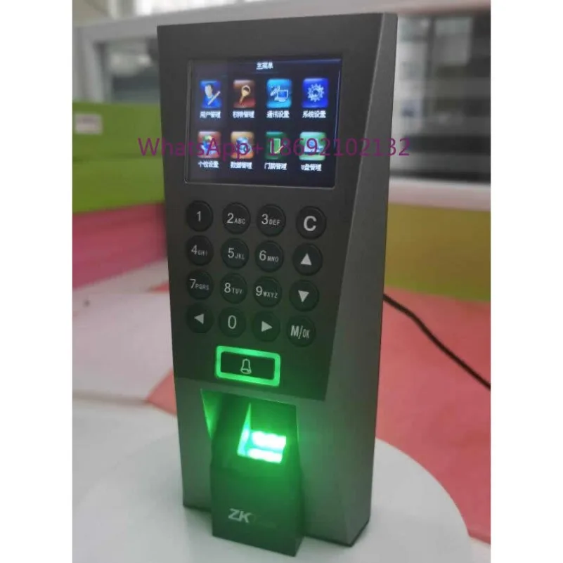 Zkteco New F18 Fingerprint Password Time Attendance Access Control All-in-one Machine with Network U Disk Download Can Be Custom