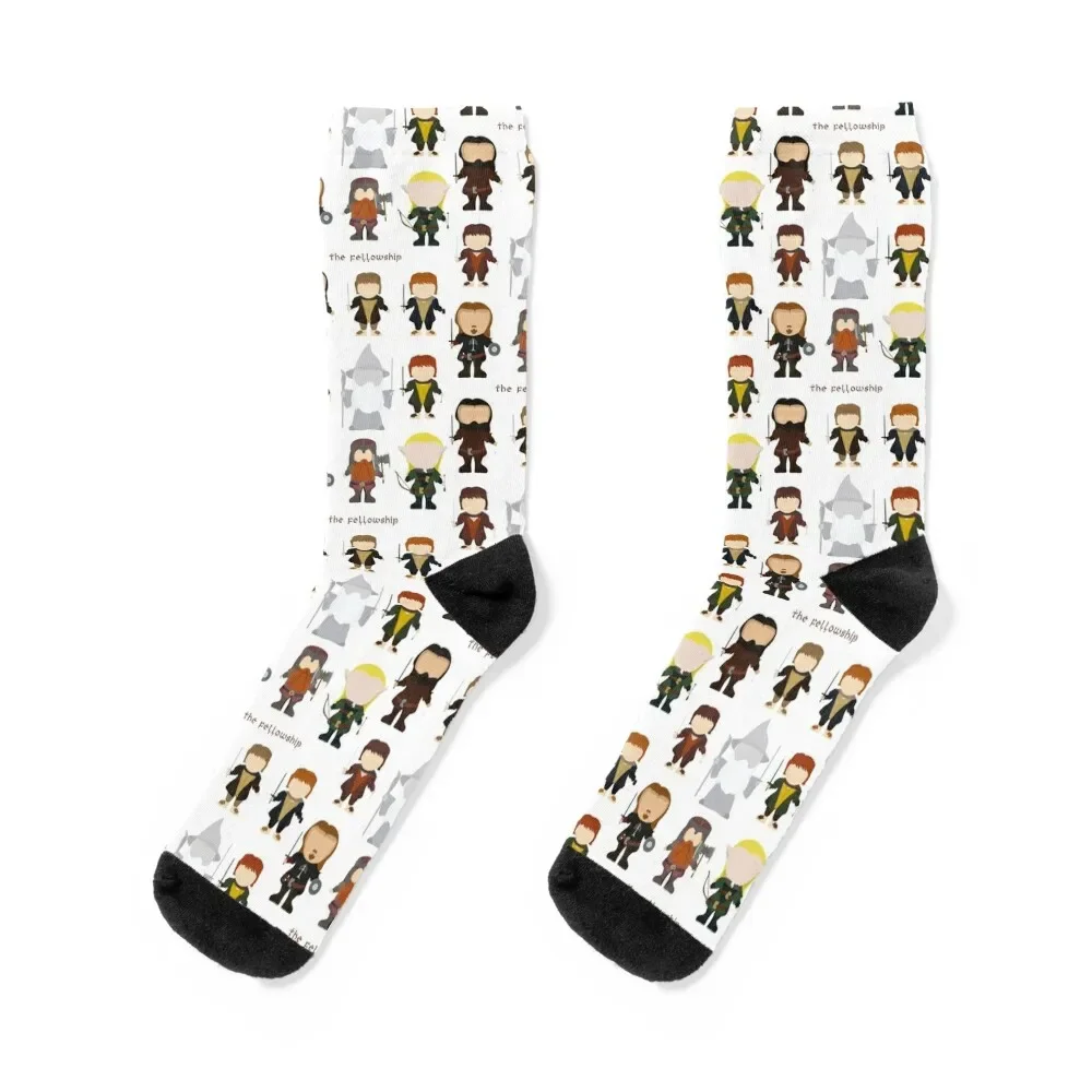 

The Fellowship Socks Toe sports floor snow Men's Socks Luxury Women's