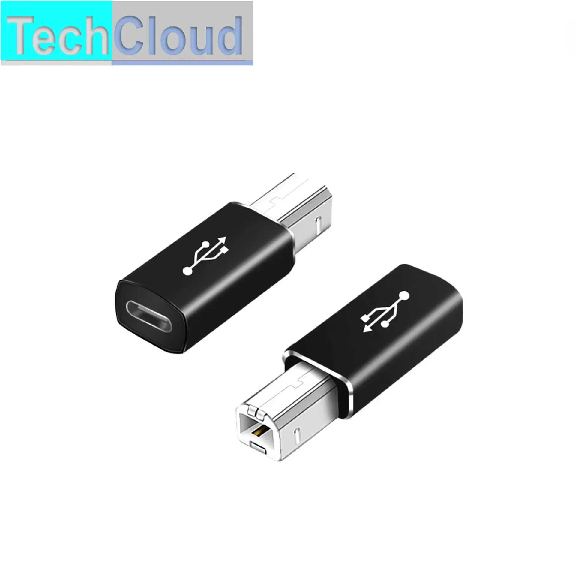 

USB 2.0 Тип B «папа» на «мама» типа C для PowerDAC V2.1 Тип-c «мама» на тип B Квадратный адаптер Конверсионная головка для электронного пианино