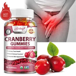 Cranberry Gummies - Supports Urinary Tract Health, Cleanses The Urinary Tract and Intestines, and Improves Digestion