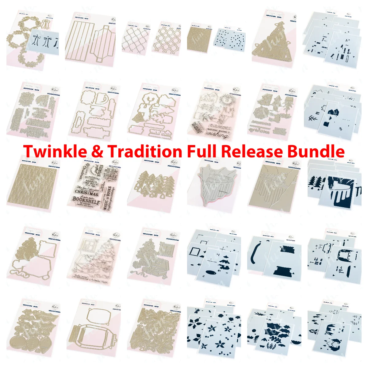 

Snowy Cottage Stencil Christmas Metal Cutting Dies Stencils for DIY Scrapbooking Album Stamps Paper Card Embossing New Die Cut