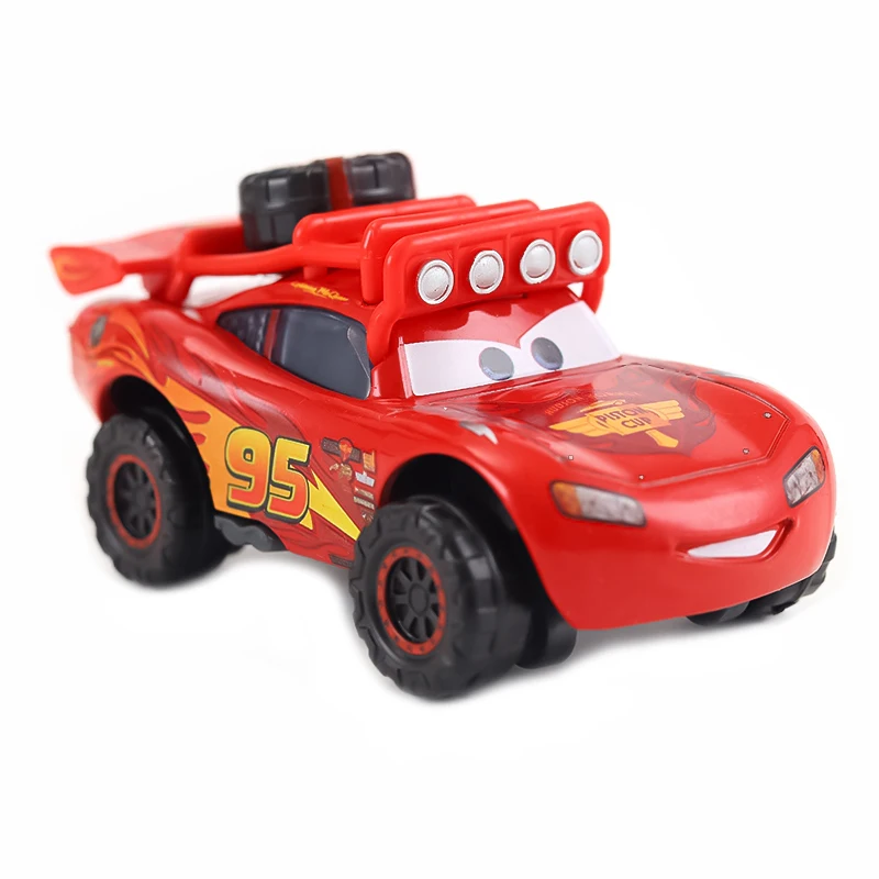 Samochody Disney Pixar 2 3 Bigfoot zygzak McQueen Mater Jackson Storm Ramirez Diecast pojazdu stopu metalu zabawki dla dzieci prezent na boże