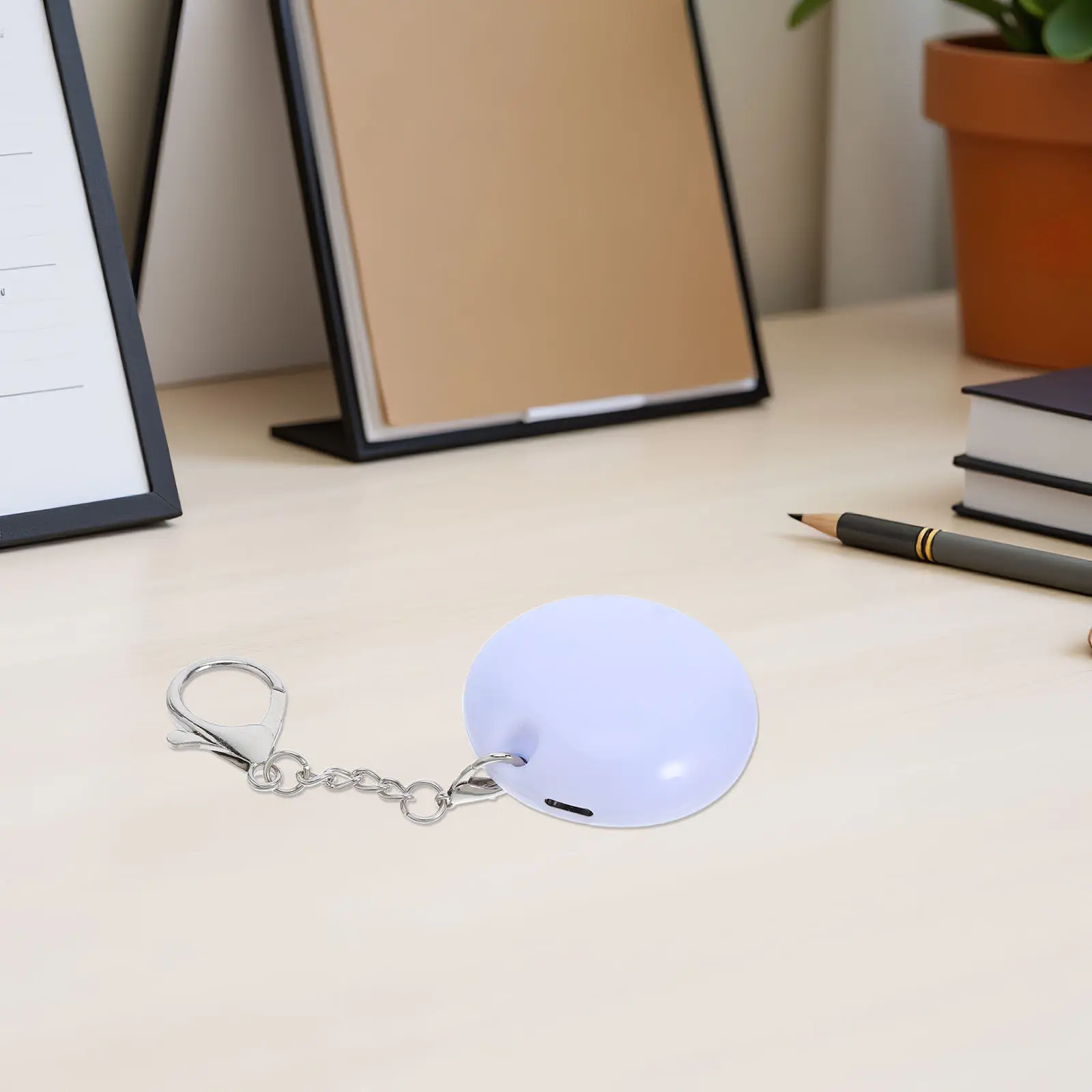 Round LED Purse Light Touch-Activated Handbag Lamp Rechargeable Soft Illumination Portable Hanging Night Light for Women Tote