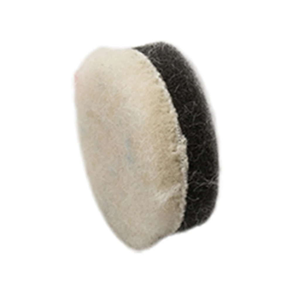 Achieve a Streak free Shine with 30Pcs Wool Polishing Pads, 1 inch Diameter, Suitable for Car Polisher or Glass Buffing