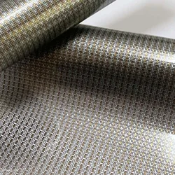 Gold And Gray Gradient Carbo Water Transfer Printing Film Carbon Fiber Hydrographic film Width 50CM