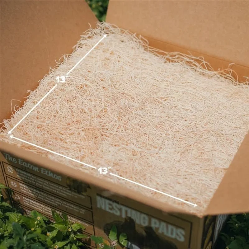 IALJ-Prime Laying Hen Egg Nesting Mat Square Coconut Palm Chicken Nest Mat، وسادات التعشيش في مزرعة المزرعة