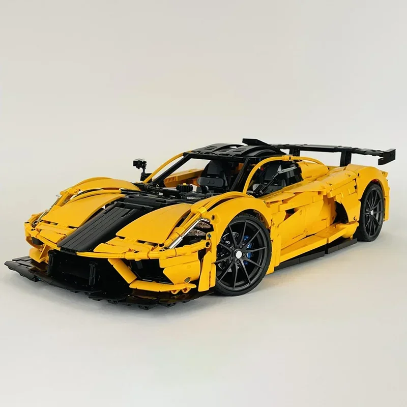 Stadt Autos Modell Moc Bausteine F5 Champion Geschwindigkeit Autos Modell Technische Ziegel DIY Montage Bau Urlaub Geschenk Spielzeug