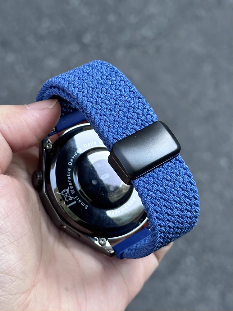 20mm 22mm Band für Samsung Galaxy Uhr 7/6/5/4/pro/classic/Gear S3 Geflochtenes Armband Armband Correa Huawei GT 2e 3 4 5 Riemen