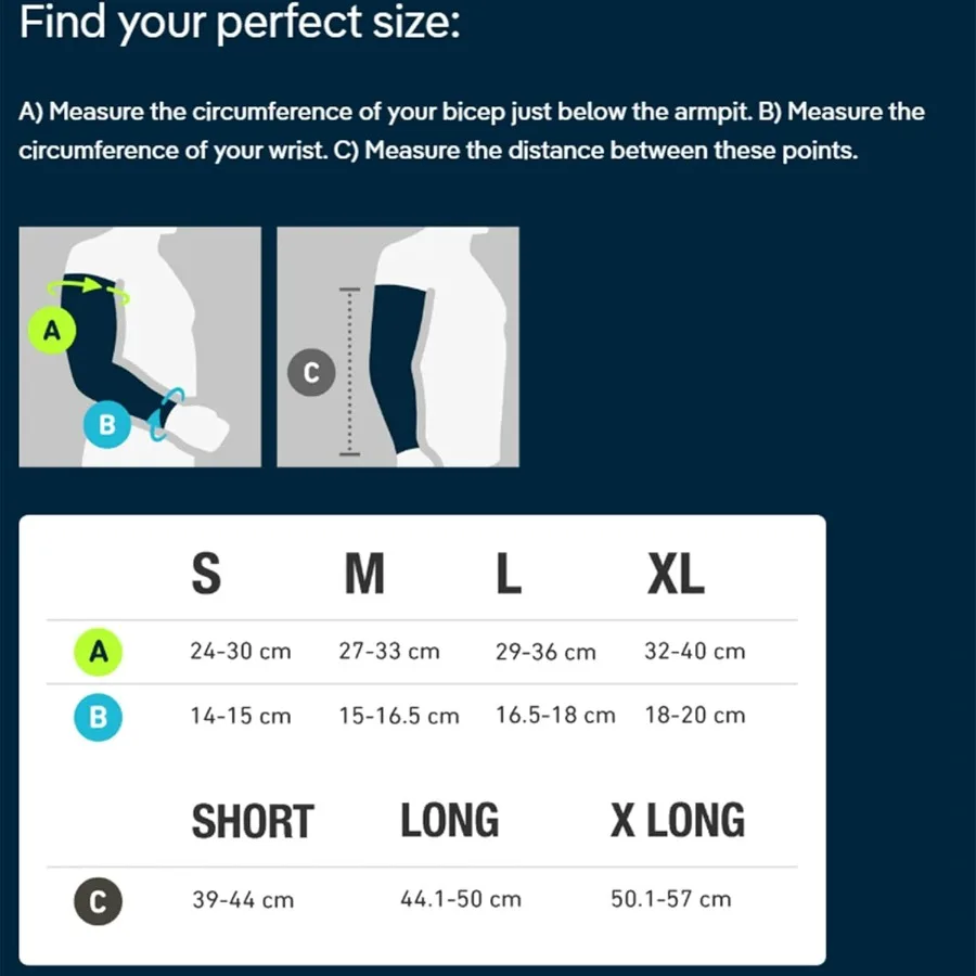 أكمام ذراع ضاغطة رياضية - ضغط متدرج يحسن الدورة الدموية/الدموية - زوج واحد #6