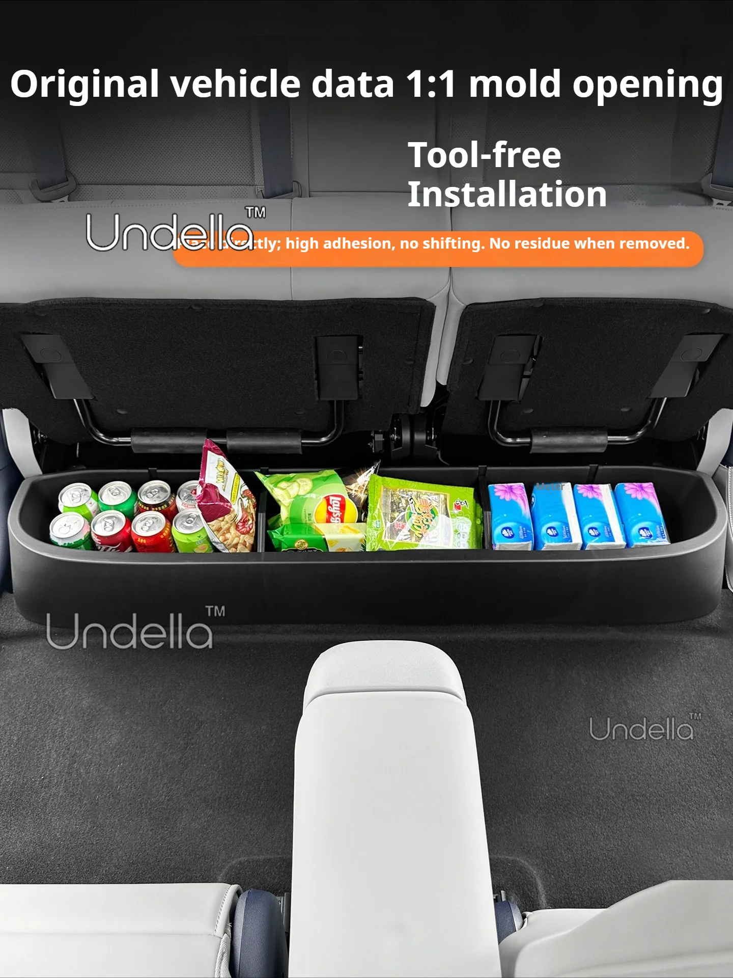 For Leapmotor B03X 2026 2027 Under‑seat Storage Box for Car Interior Auto Under‑Seat Hidden Space Storage Container Accessories