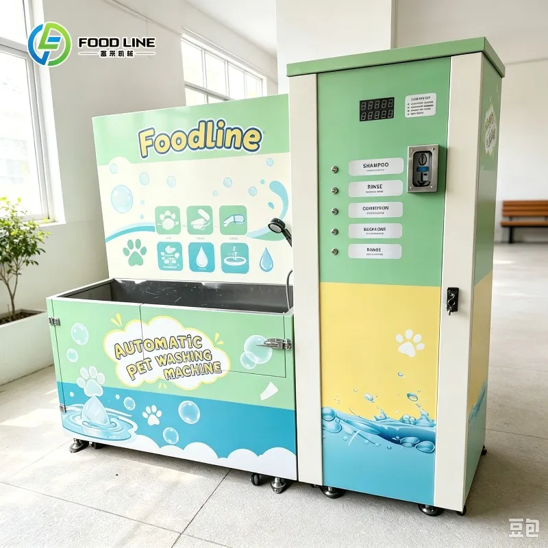 Advanced Intelligent Pet Washing Vending Machine Commercial Use Unmanned Self Service Dog Wash Station FL Customized