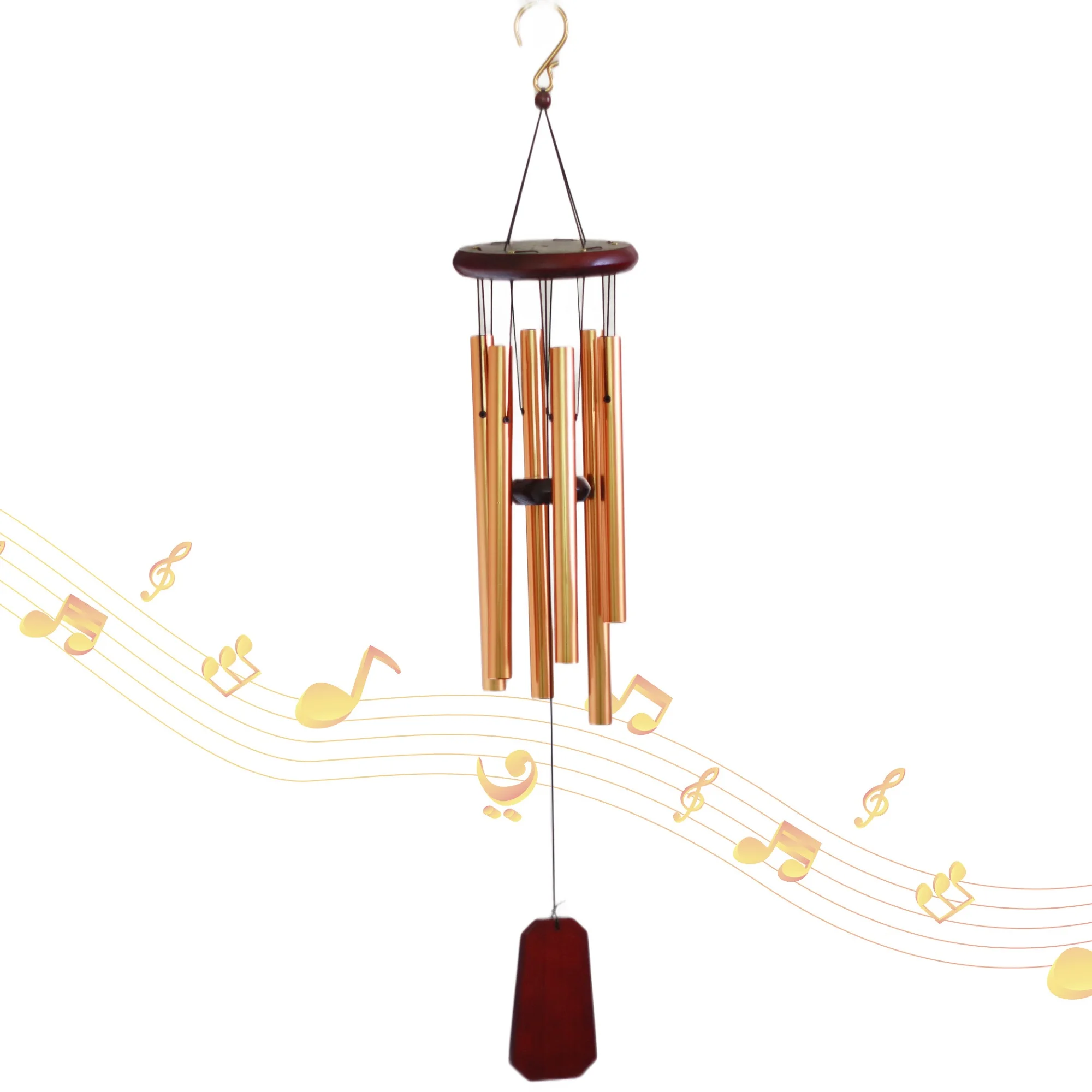 33IN Remembrance Metal Windchimes Best Harmonic Balcony Wind Chime Outdoor