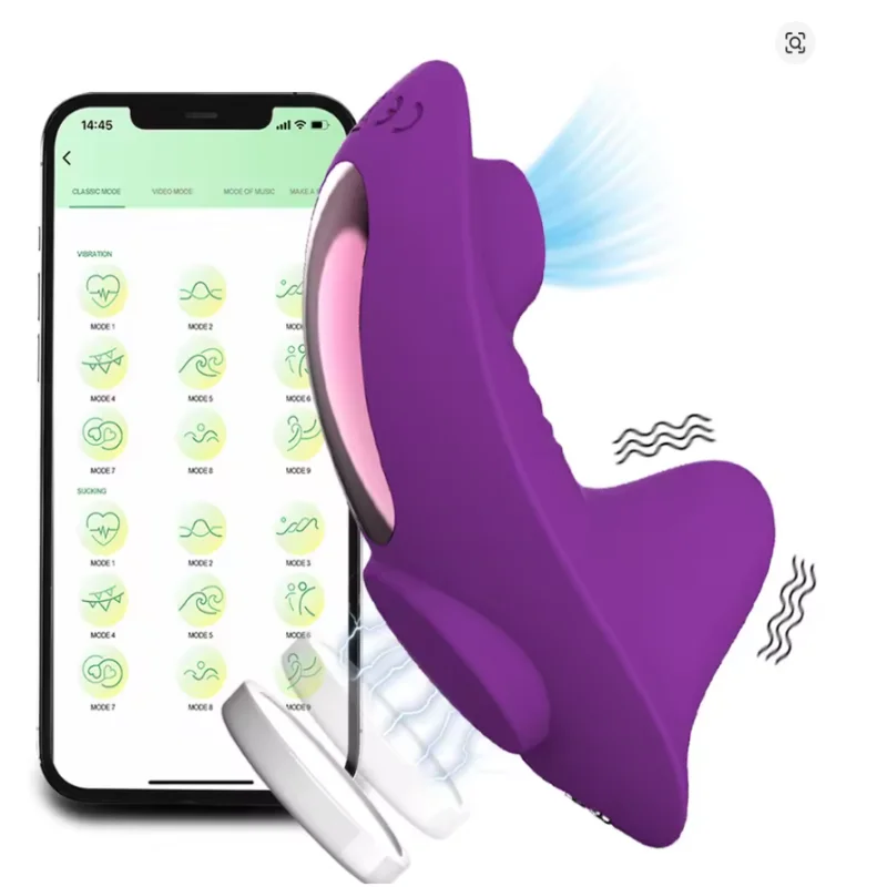 App Vibrator In Panties For Women Bluetooth Remote Control Clitoris Sucker Mini Vibro Clit Stimulator Adult Sucking Sex Toys 18+