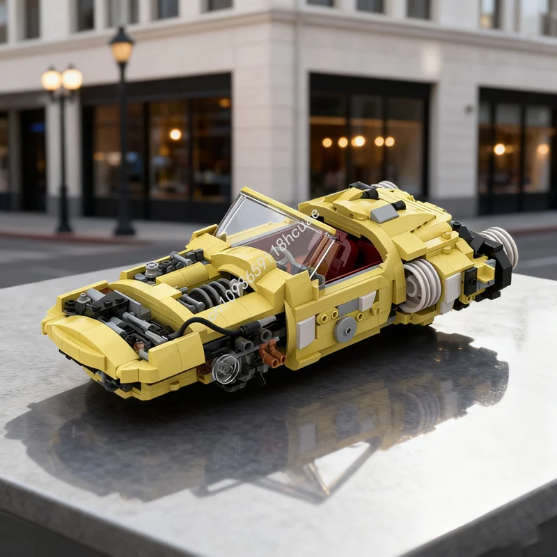 

904 шт. MOC 1 Landspeeder Star Battle UCSed Модель Строительные блоки Конструкция Рождественский подарок Сборная игрушка DIY Идея Кирпич Дети