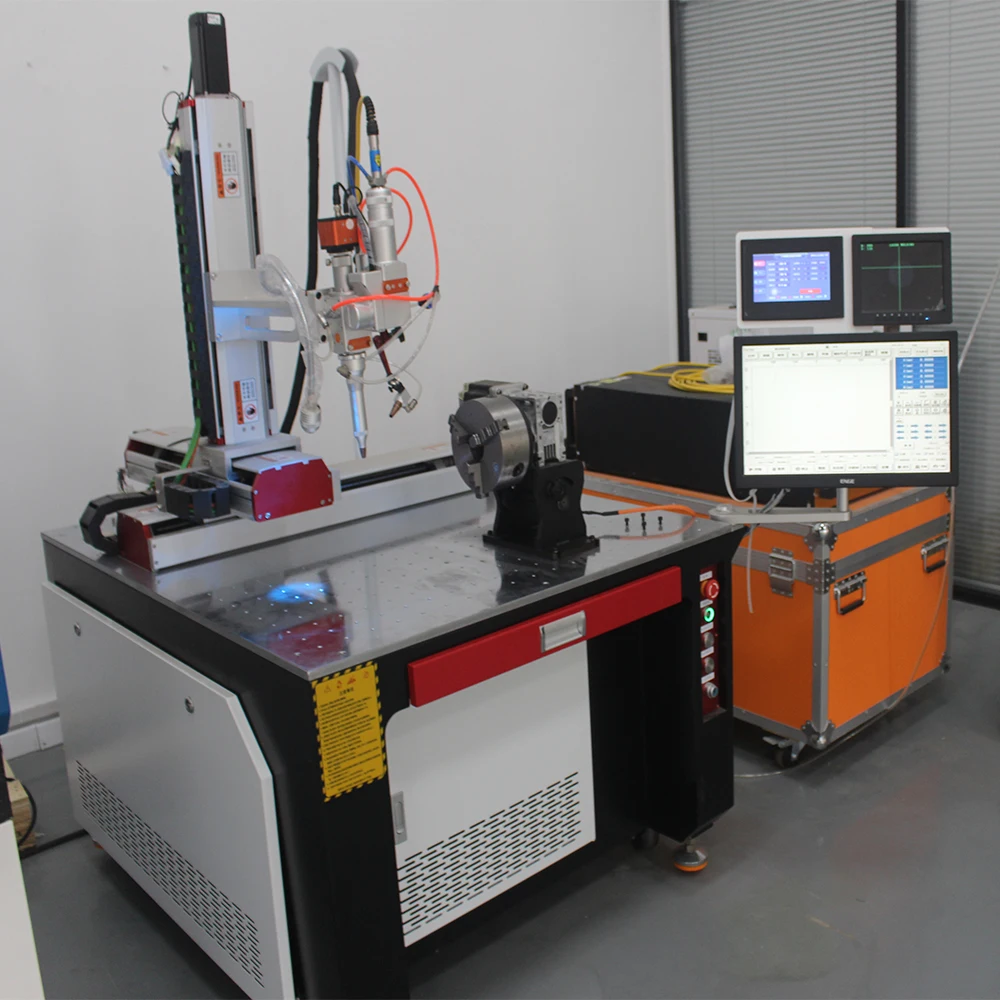 Six-axis robotic arm fiber laser welding machine 1000w 2000w 3000W  platform welding machine