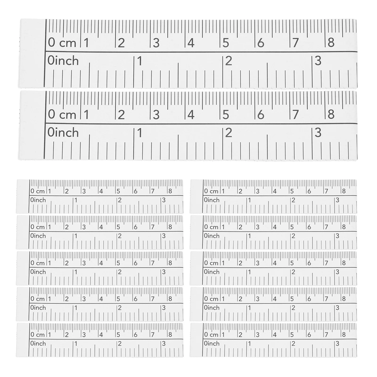 

50 pcs Double Sided Paper Tape Measure 150Cm Flexible Measuring Ruler For Wound Body Head Circumference Diy Crafts Home