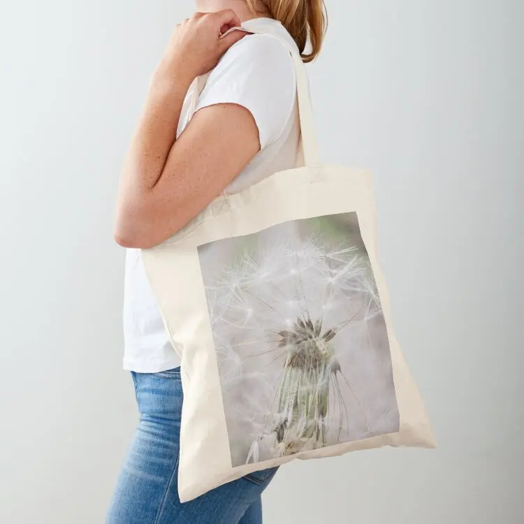 

Dandelion-Closeup Tote Bag custom fabric bag Women's tote bag handbag canvas tote