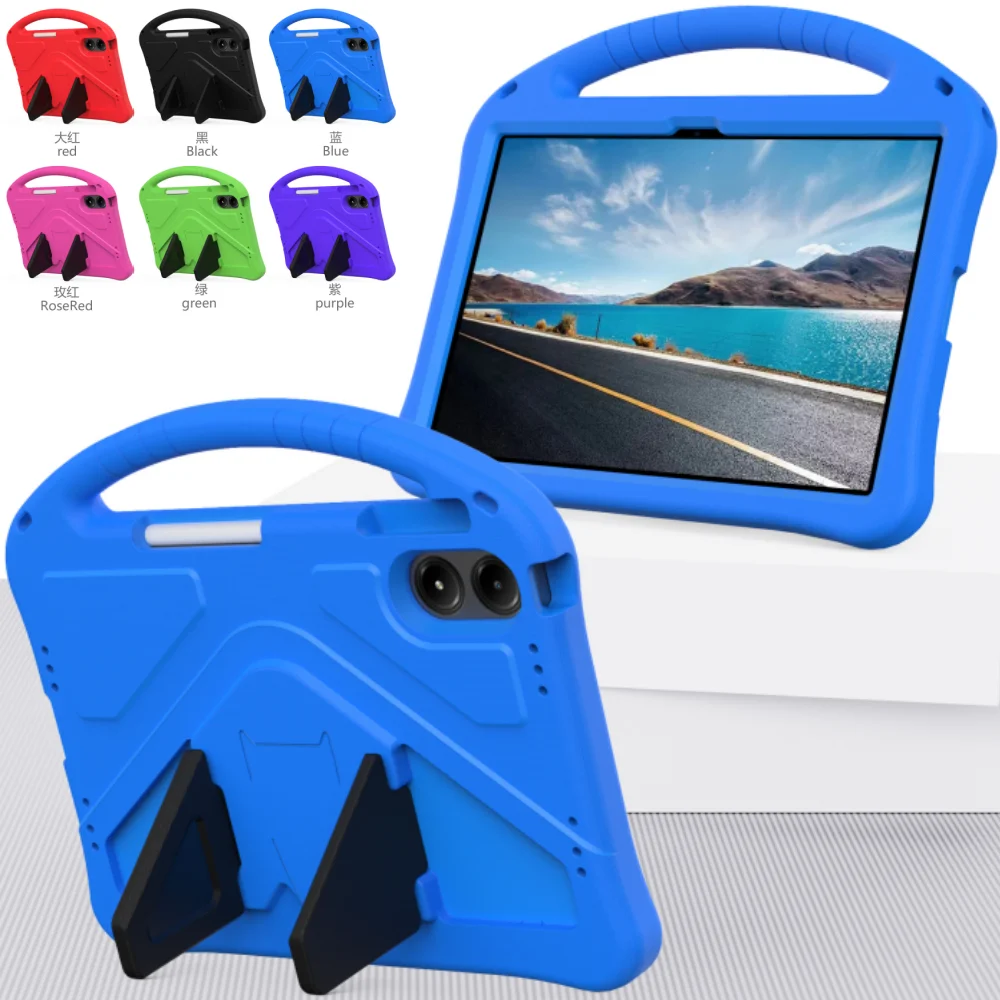 

Case For Blackview MEGA 3 12.1 inch 2025 12.1" Kids EVA Tablet Cover Stand Shockproof Protective Shell