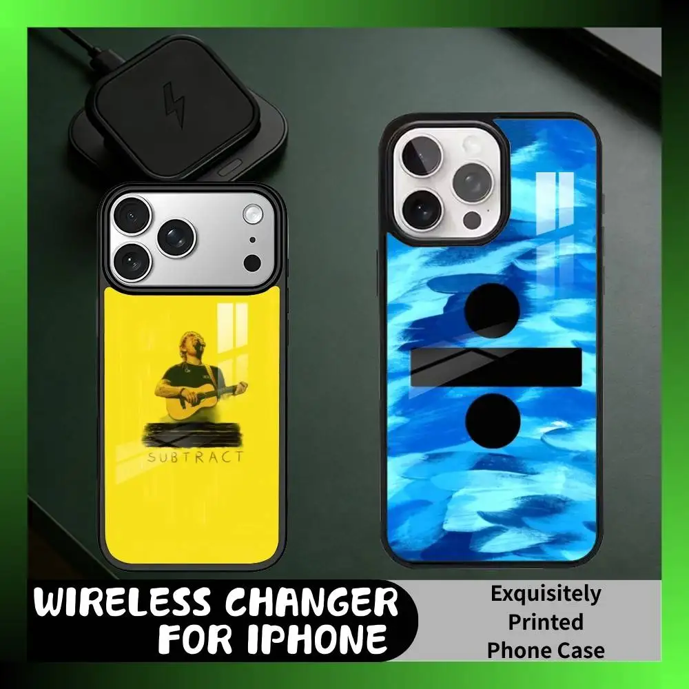 

P-Perfect Teddy E-Ed S-Sheeran Phone Case For iPhone17,16,15,14,13 Plus,Pro Max Magnetic For Magsafe Wireless Charging