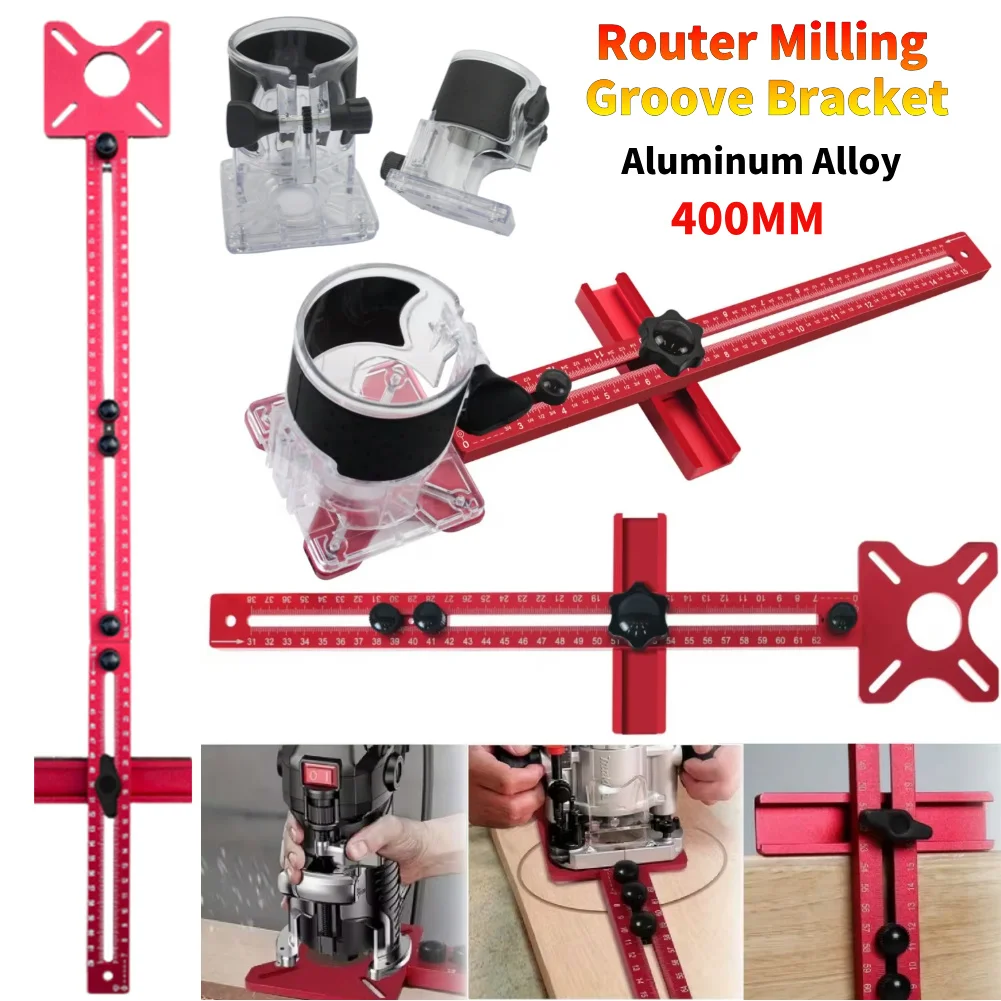 

Кронштейн для фрезерного станка, универсальный фрезерный стол из алюминиевого сплава, пластина с основанием, столярная круглая направляющая для резки