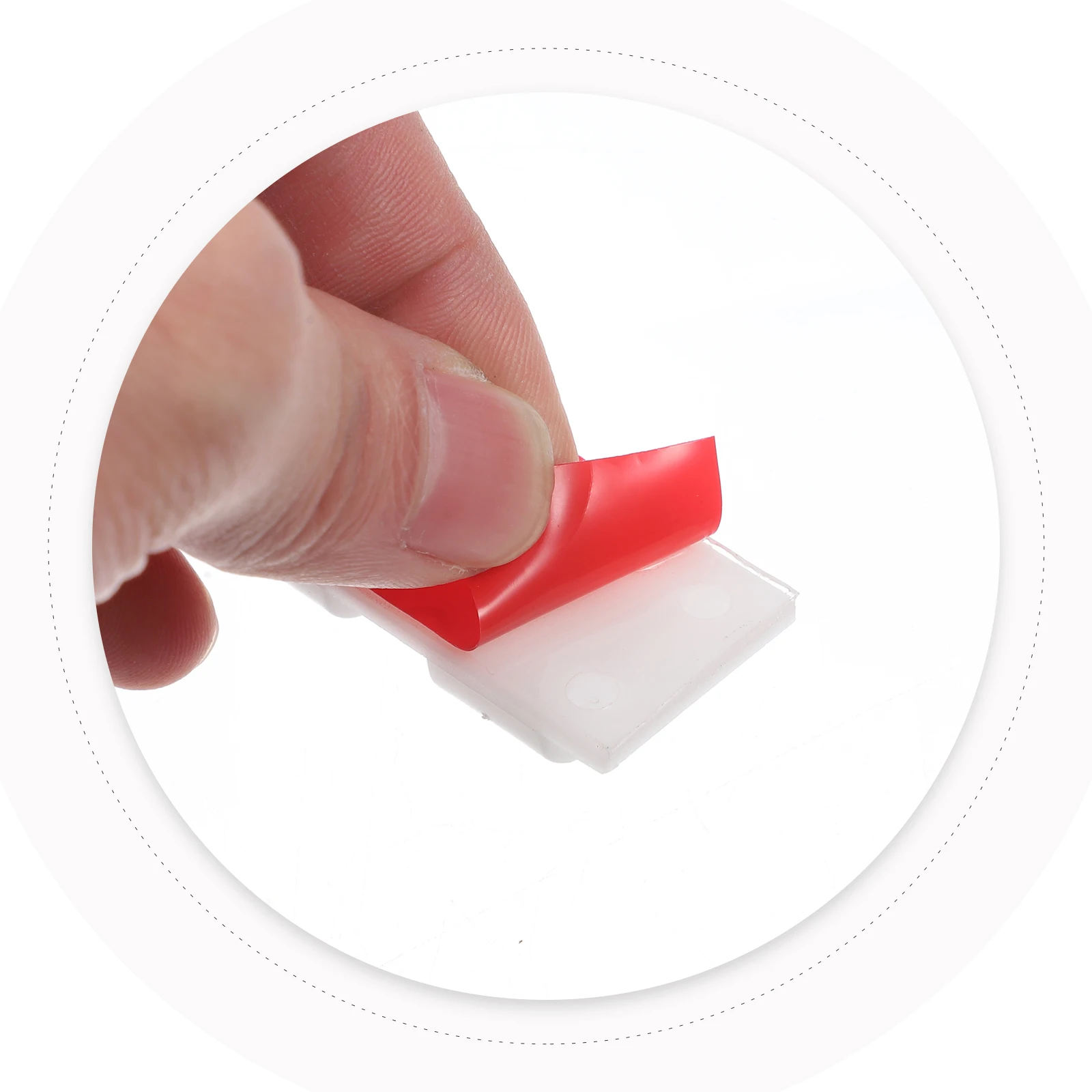 50 قطعة إدارة الحبل اللفاف حامل كابل ذاتي اللصق صف مزدوج منظم الكابلات مقاطع لمكتب المنزل سيارة شحن الحبل