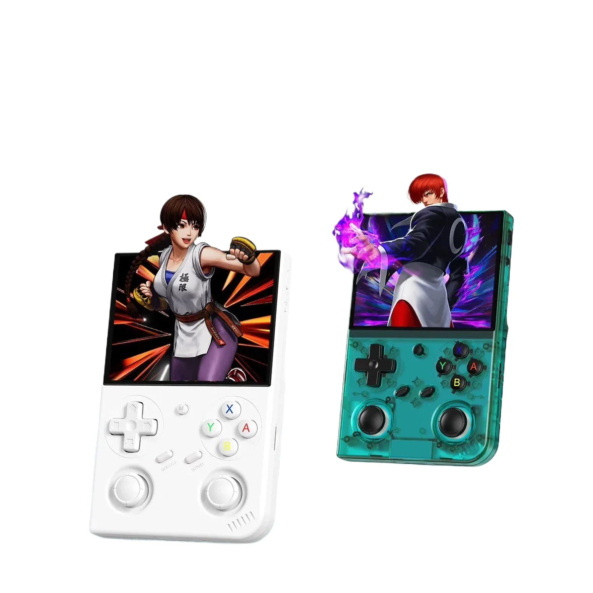 Portable mini handheld game console, dual joysticks, retro nostalgic handheld game player
