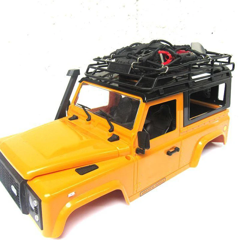 BAAA-RC ملحقات قطع غيار السيارات شبكة أمتعة مرنة لـ 1/12 MN D90 D99 MN99S، أسود