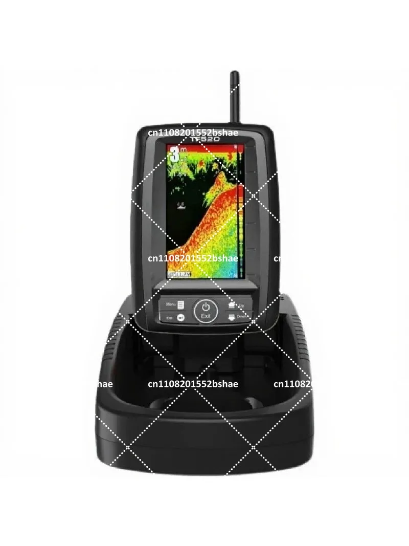 Wireless Sonar Fish Finder Detector 300M Range Portable Marine Depth Sensor for Boat Fishing