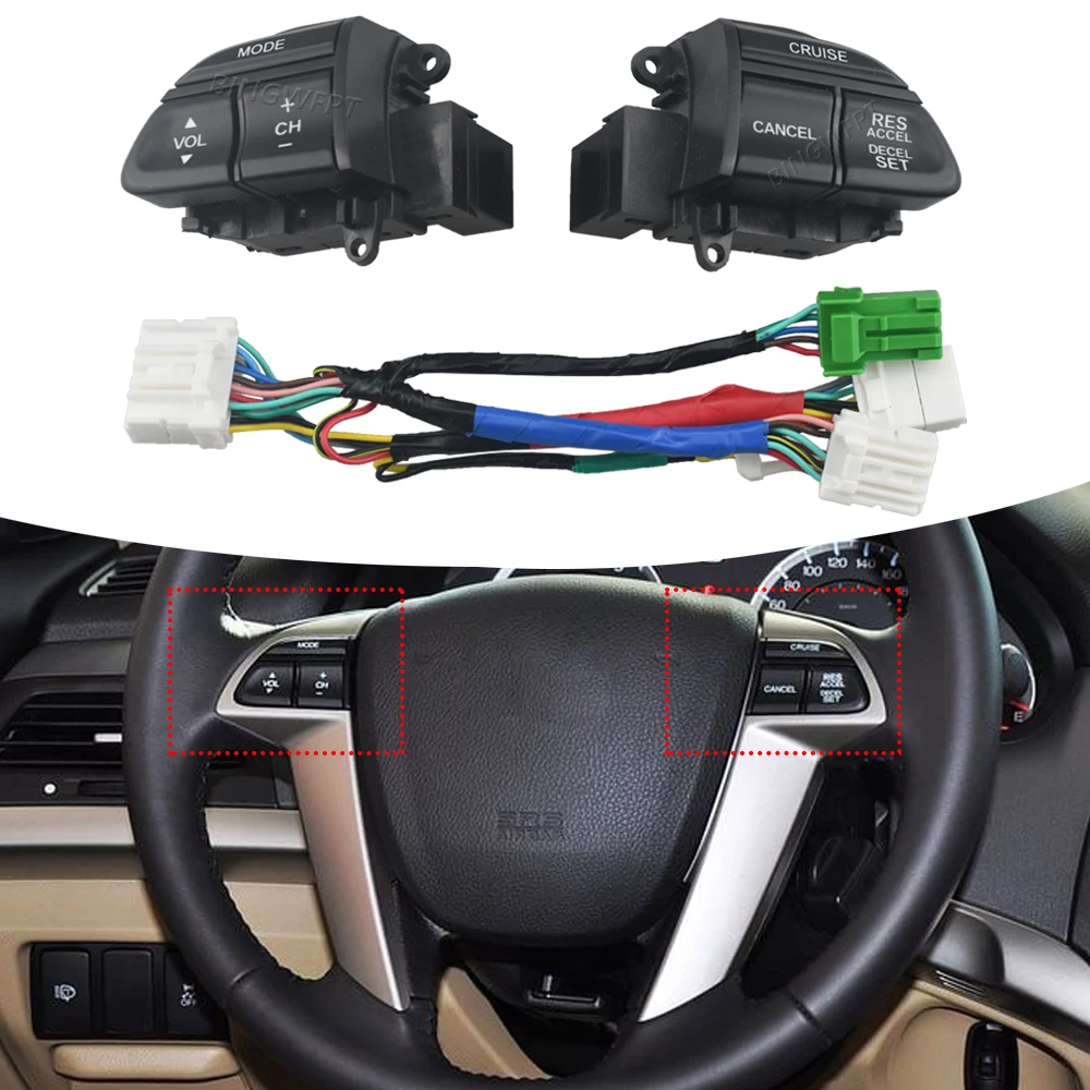 left-right-wire-multifunctional-steering-wheel-volume-cruise-switch-button-for-honda-accord-odyssey-2009-2013