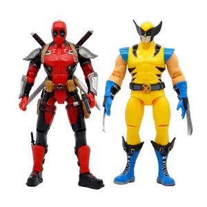 Penjualan Murah X-men Deadpool & Wolverine PVC Figur Model Koleksi Mainan 18cm 12 penjualan terbaik xbox deadpool - №