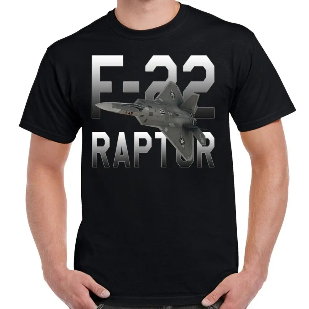 F-22 Raptor Men's T-Shirt Y2K tops Unisex Summer Short Sleeve