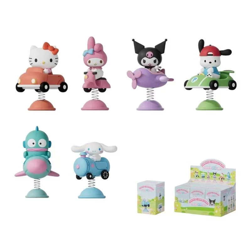 

Authentic Sanrio Blind Box HelloKitty HANGYODON Cinnamoroll MY MELODY KUROMI Pochacco Doll Handmade Toy Children's Toy Gift