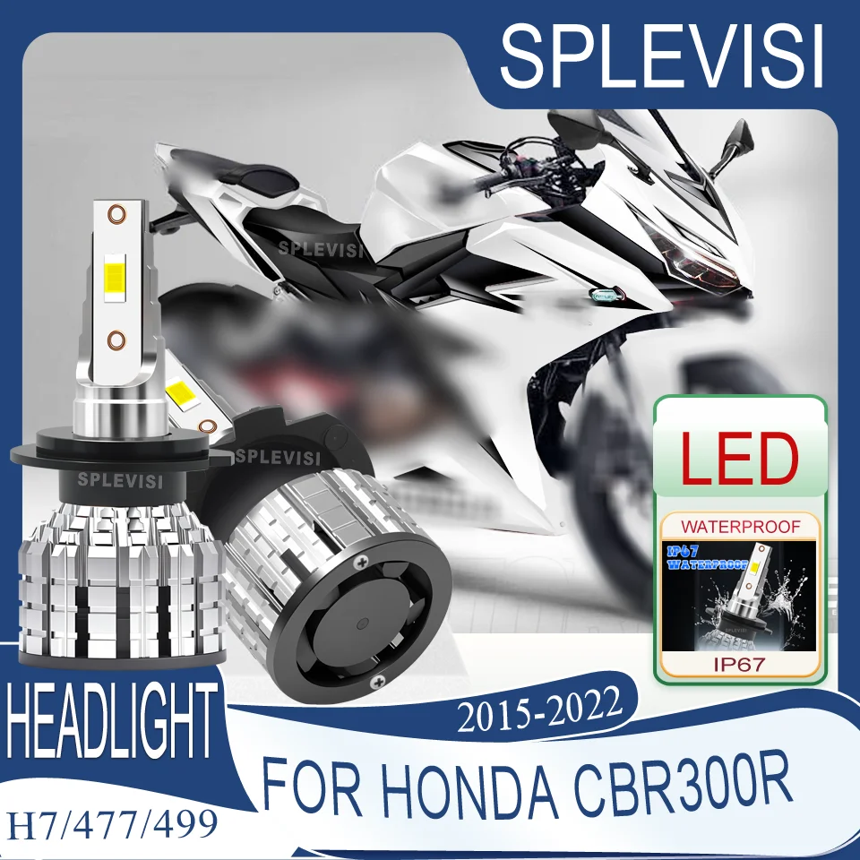 

Instant-On Long-Term Use Shockproof Dust-Proof motorcycle Headlight For Honda CBR300R 2015 2016 2017 2018 2019 2020 2021 2022