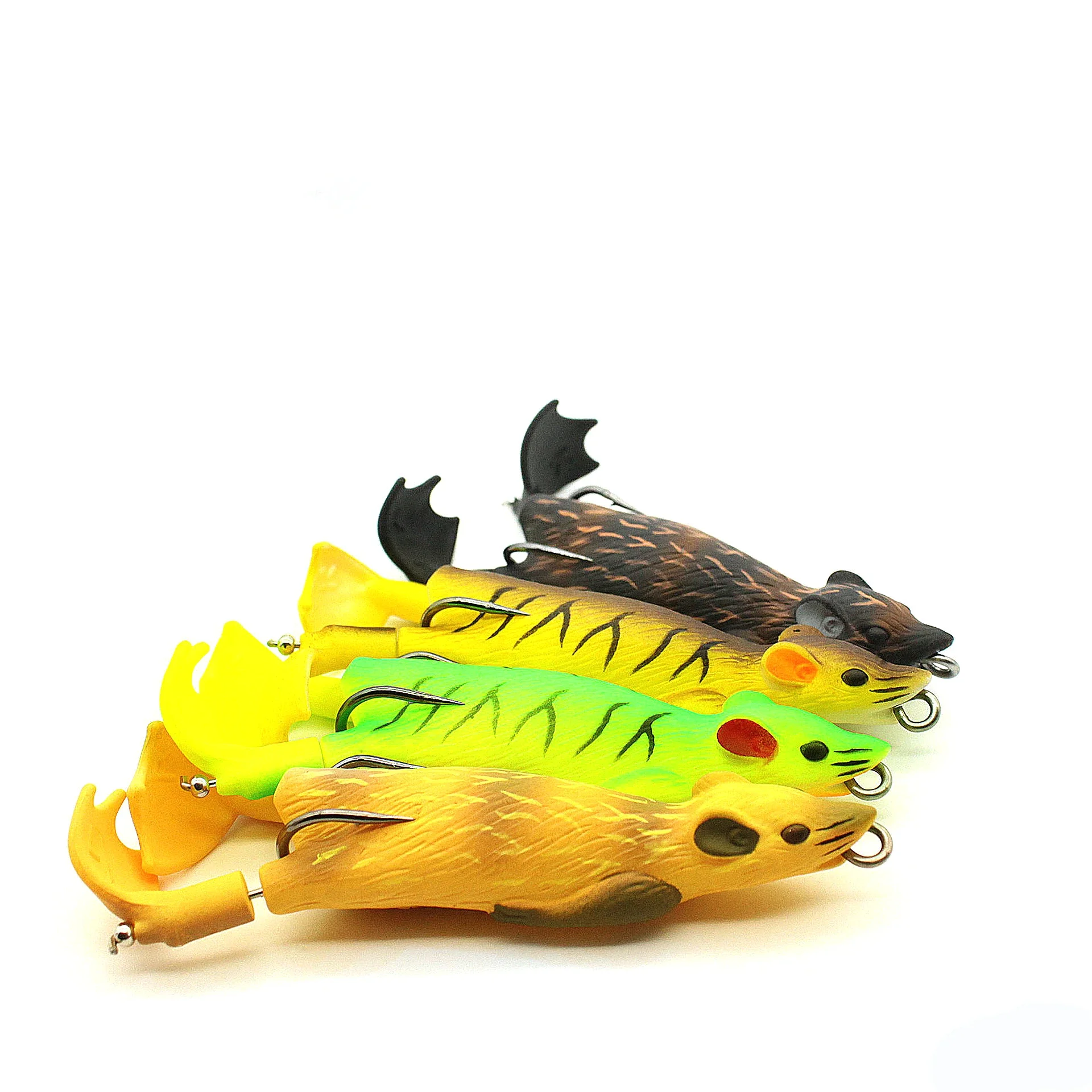 

1PCS 9.2cm 12.5g Road Runner Fake Bait Mouse Thunder Frog Blackfish Special Surface Tractor Road Runner Bait Propeller