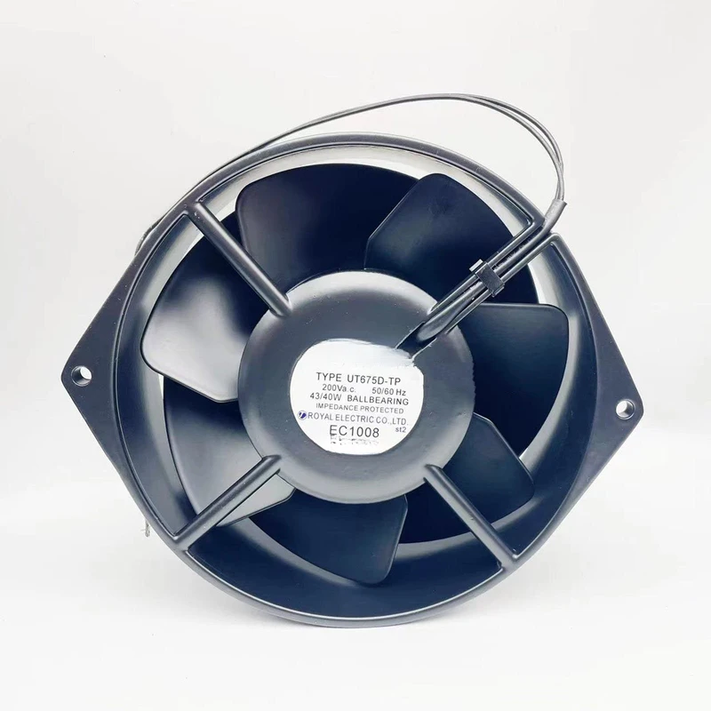

Y+1pcs New for ROYAL UT675D-TP 200V 43/40W High temperature resistant fan#QW